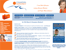 Tablet Screenshot of championmindset.com.au